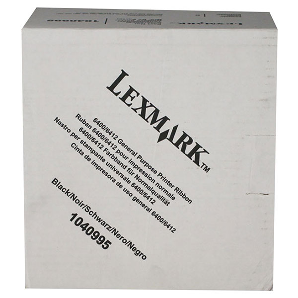 Lexmark 1040995 OEM Black General Purpose Ribbon (6 pk)