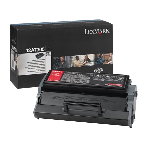 Lexmark 12A7305 OEM Black Toner Cartridge