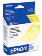 Epson T042420 (Epson 42) OEM Yellow Inkjet Cartridge