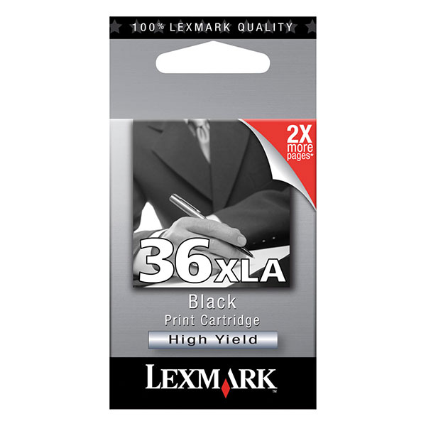 Lexmark 18C2190 (Lexmark #36XL) OEM High Yield Black Inkjet Cartridge
