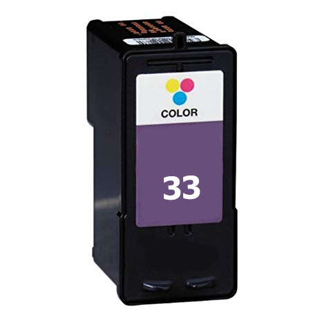 Premium 18C0033 (Lexmark #33) Compatible Lexmark Tri-Color Inkjet Cartridge