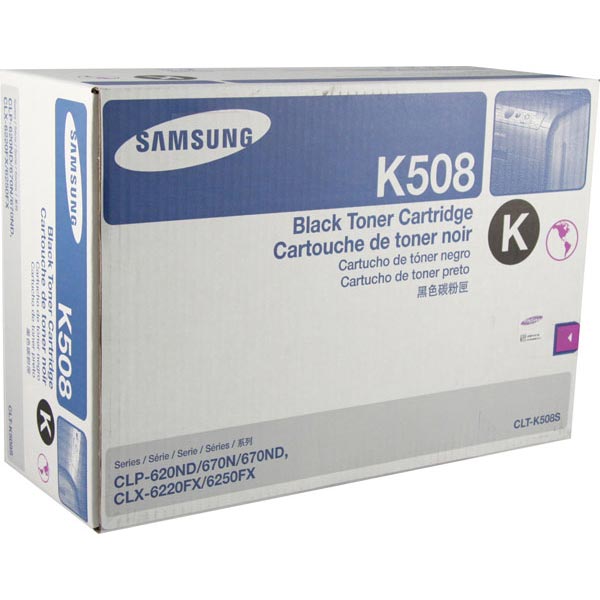 Samsung CLT-K508S OEM Black Toner Cartridge