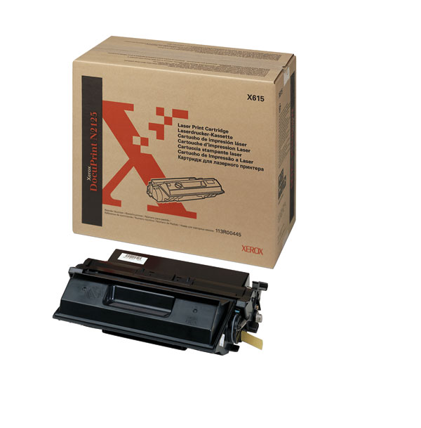 Xerox 113R445 (113R00445) OEM Black Toner Cartridge