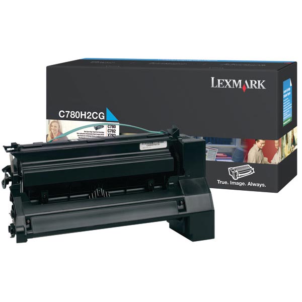 Lexmark C780H2CG OEM Cyan Print Cartridge