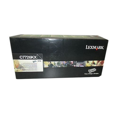 Lexmark C7726KX OEM Black Toner Cartridge