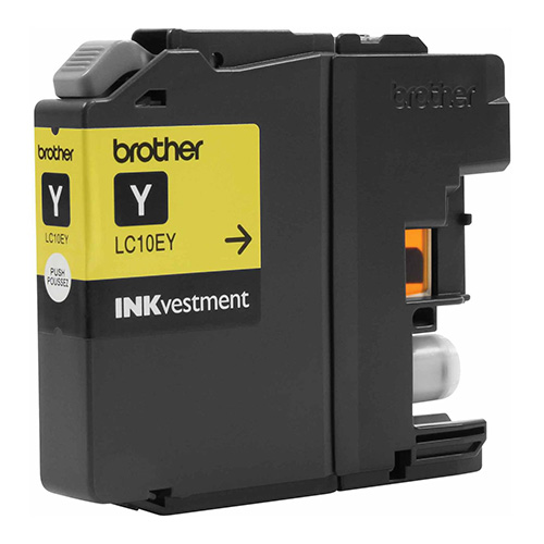 Premium LC-10EY Compatible Brother Yellow Inkjet Cartridge