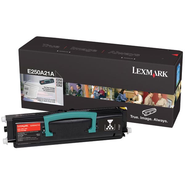 Lexmark E250A21A OEM Black Toner Cartridge
