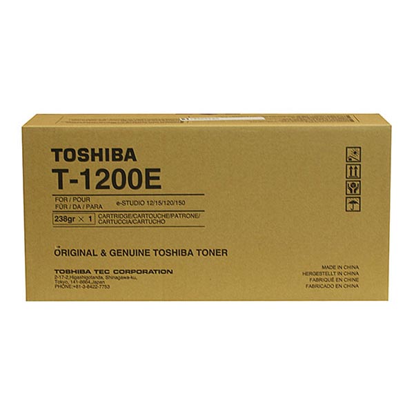 Toshiba T-1200E OEM Black Copier Toner