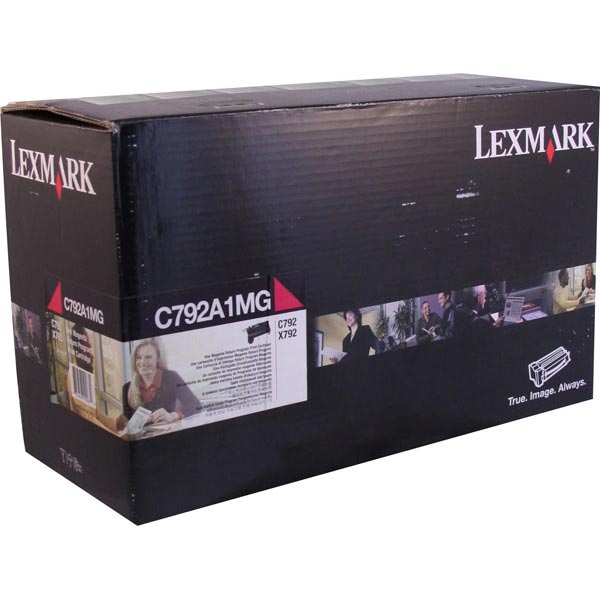 Lexmark C792A1MG OEM Magenta Toner Cartridge