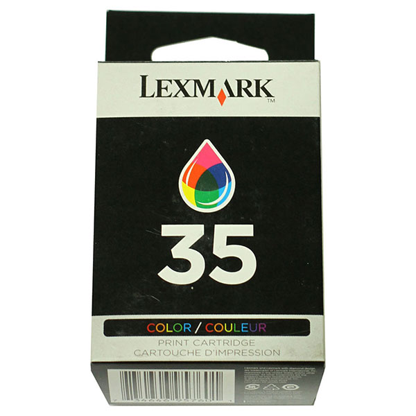 Lexmark 18C0035 (Lexmark #35) OEM Tri-Color Inkjet Cartridge