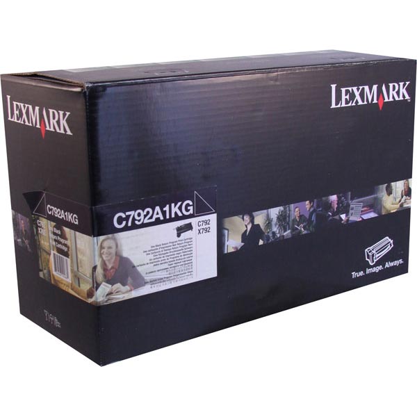 Lexmark C792A1KG OEM Black Toner Cartridge