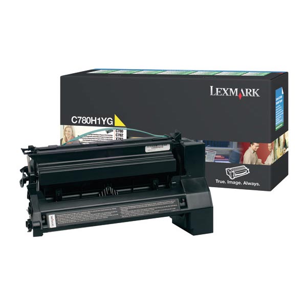 Lexmark C780H1YG OEM High Yield Yellow Print Cartridge