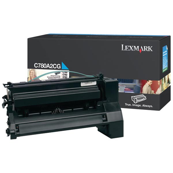 Lexmark C780A2CG OEM Cyan Print Cartridge