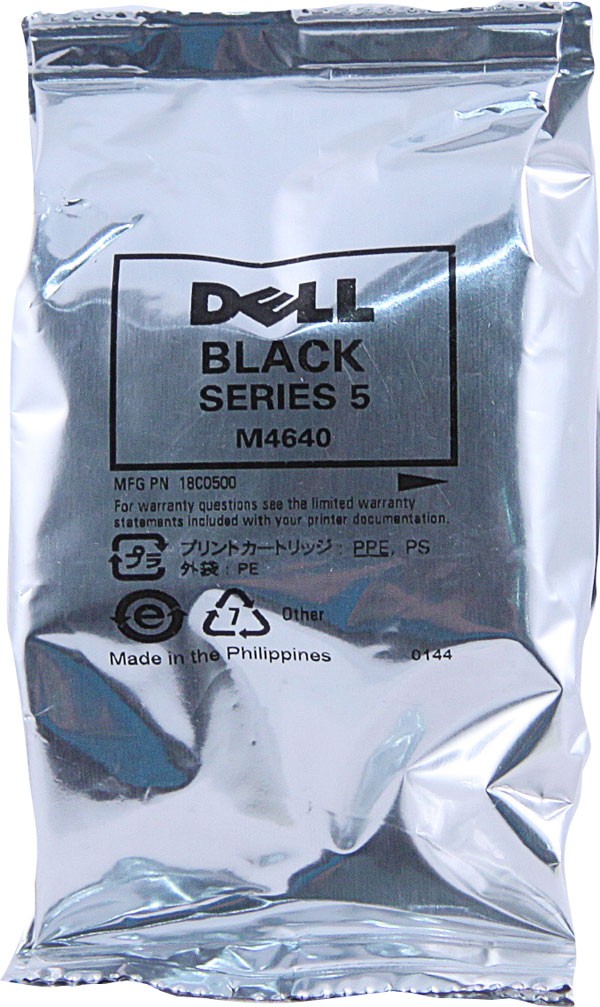 Dell 5V750 (310-5368) OEM Black Inkjet Cartridge