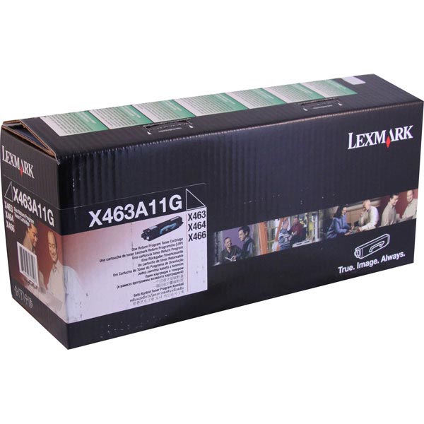 Lexmark X463A11G OEM Black Toner Cartridge