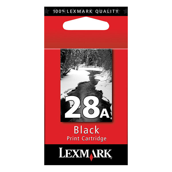 Lexmark 18C1528 (Lexmark #28A) OEM Black Inkjet Cartridge