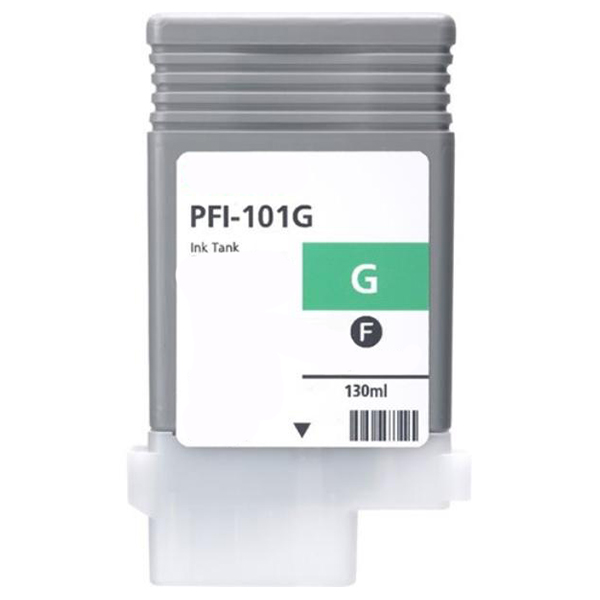 Premium 0890B001AA (PFI-101G) Compatible Canon Green Inkjet Cartridge