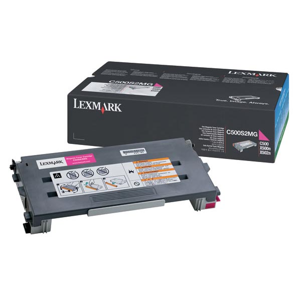 Lexmark C500S2MG OEM Magenta Laser Toner Cartridge
