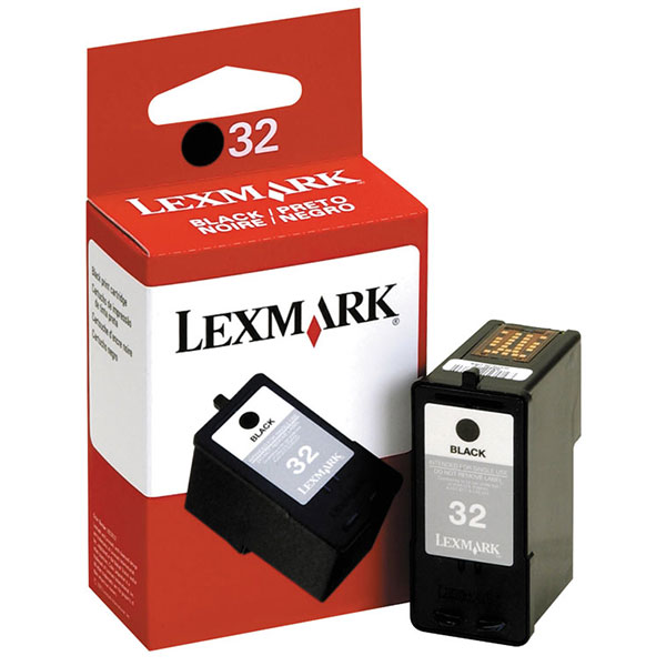 Lexmark 18C0032 (Lexmark #32) OEM Black Inkjet Cartridge