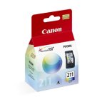 Canon 2976B001 (CL-211) OEM Color Ink Cartridge
