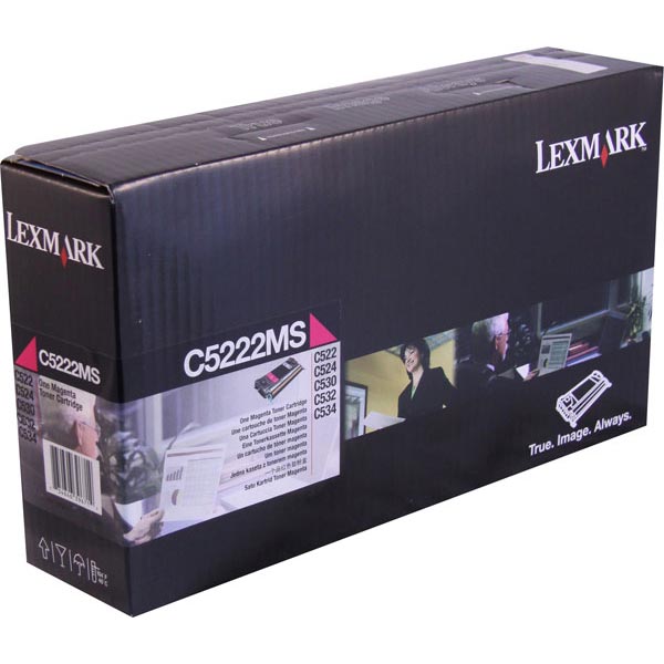 Lexmark C5222MS OEM Magenta Toner Cartridge