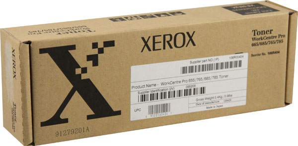 Xerox 106R404 (106R00404) OEM Black Toner Cartridge