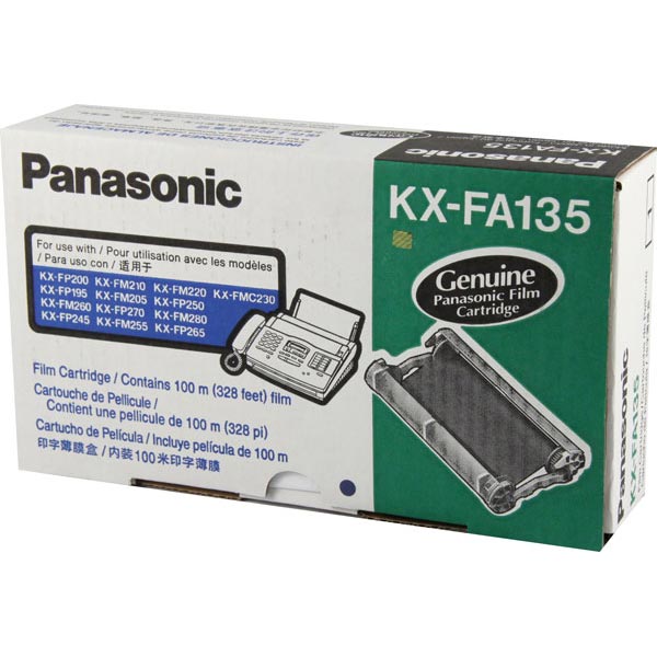 Panasonic KX-FA135 OEM Black Thermal Fax Ribbons