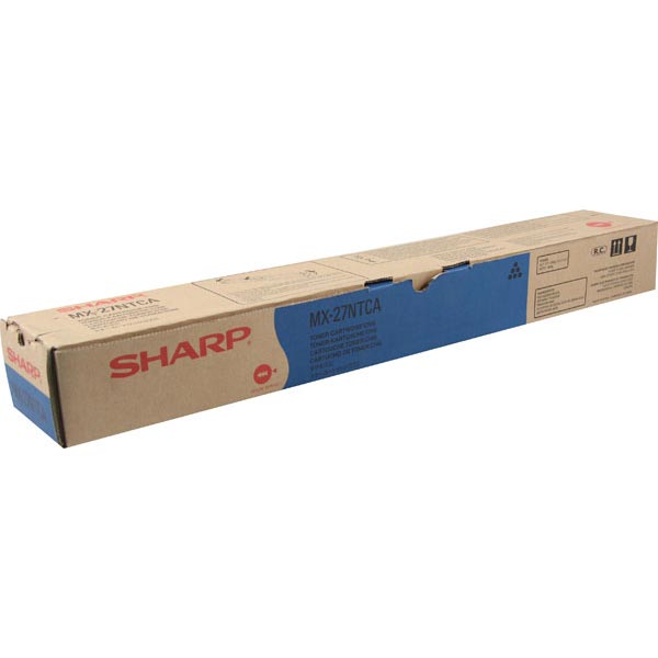 Sharp MX-27NTCA OEM Cyan Laser Toner Cartridge