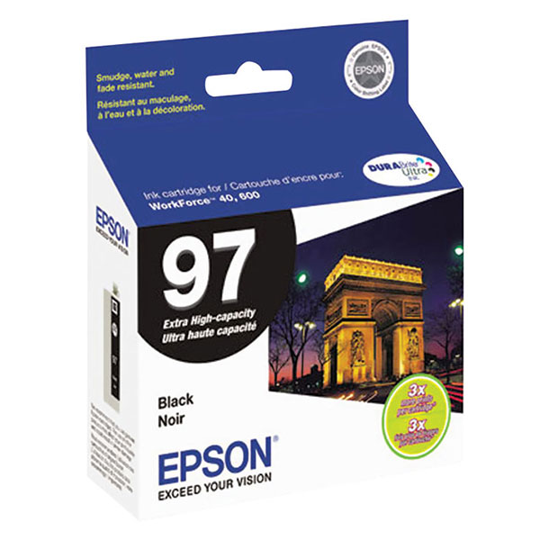 Epson T097120 (Epson 97) OEM Black Inkjet Cartridge