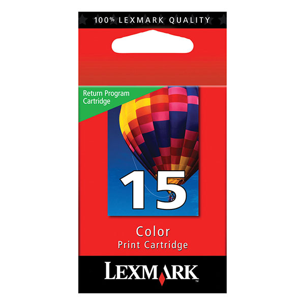 Lexmark 18C2110 (Lexmark #15) OEM Tri-Color Inkjet Cartridge