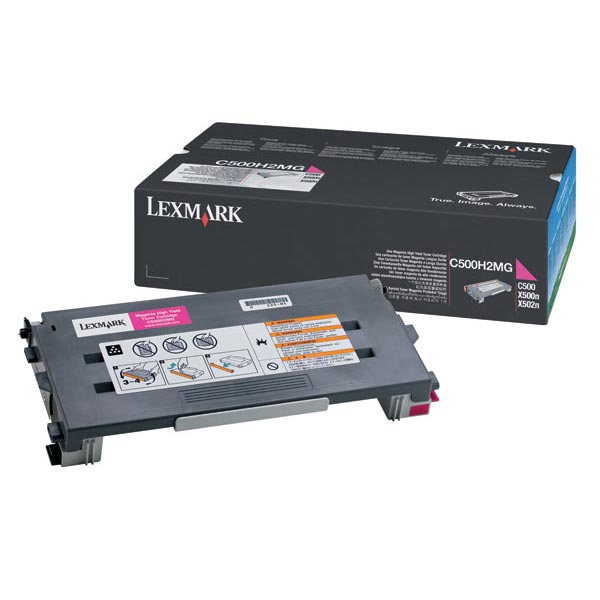 Lexmark C500H2MG OEM Magenta Toner Cartridge