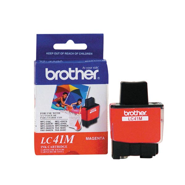 Brother LC-41M OEM Magenta Inkjet Cartridge