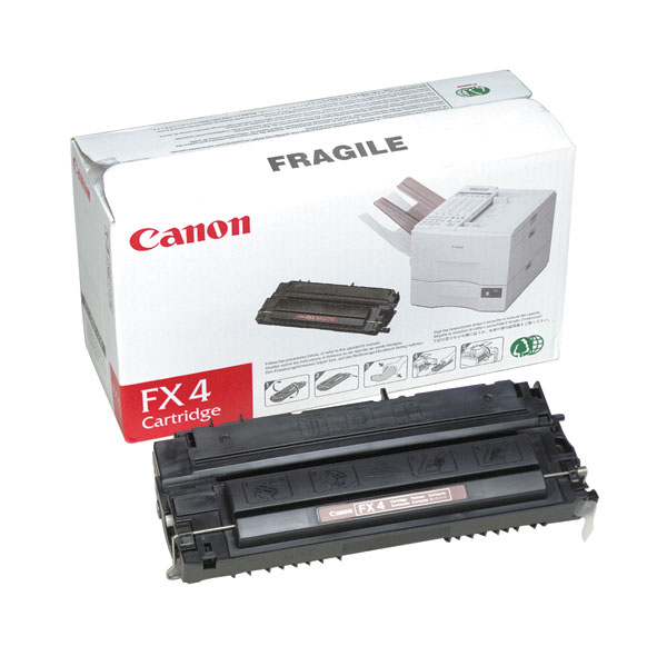 Canon 1558A002AA (FX-4) OEM Black Toner Cartridge