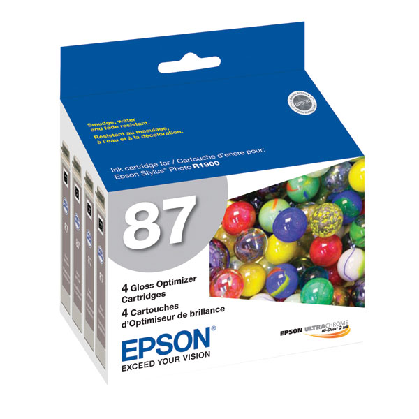 Epson T087020 (Epson 87) OEM Black Inkjet Cartridge