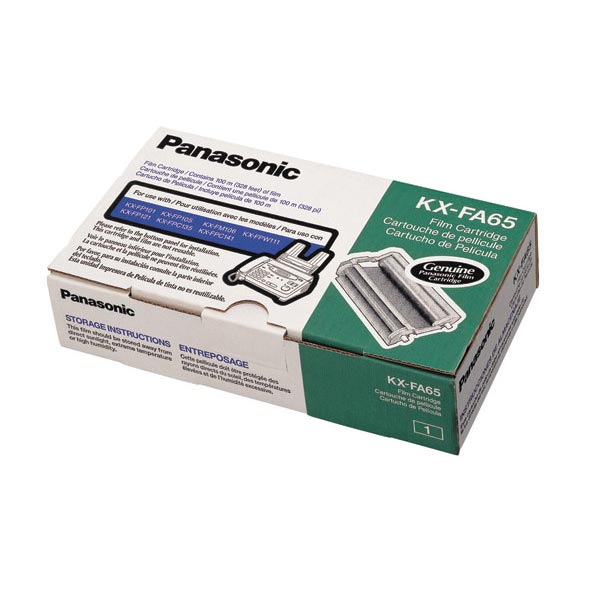 Panasonic KX-FA65 OEM Black Thermal Fax Ribbons