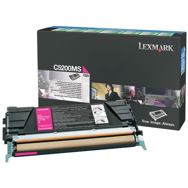 Lexmark C5200MS OEM Magenta Toner Cartridge