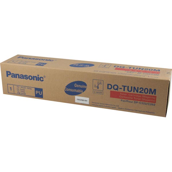 Panasonic DQ-TUN20M OEM Magenta Laser Toner Cartridge
