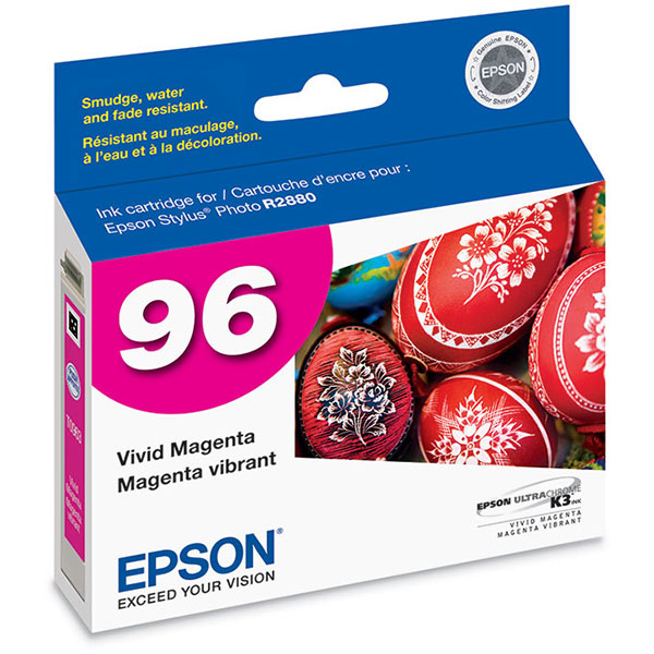 Epson T096320 (Epson 96) OEM Magenta Inkjet Cartridge