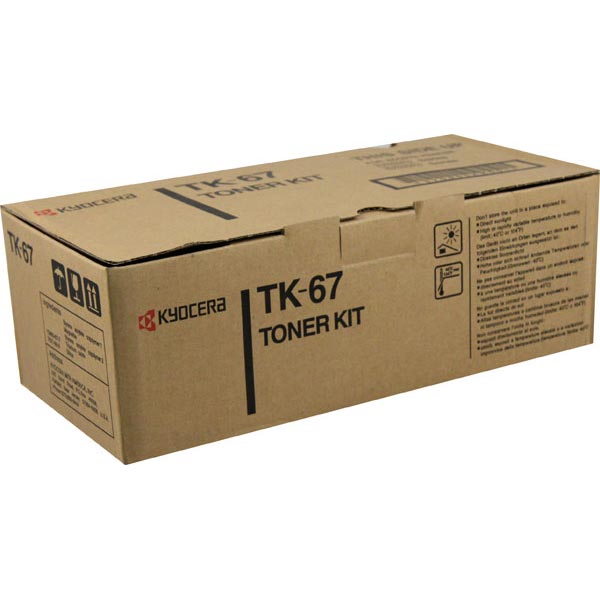 Kyocera Mita 370QD0KM (TK-67) OEM Black Toner Cartridge