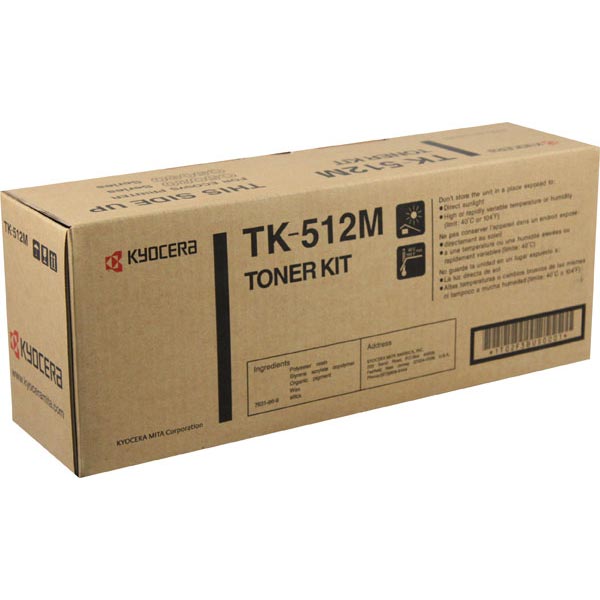 Kyocera Mita 1T02F3BUS0 (TK-512M) OEM Magenta Toner