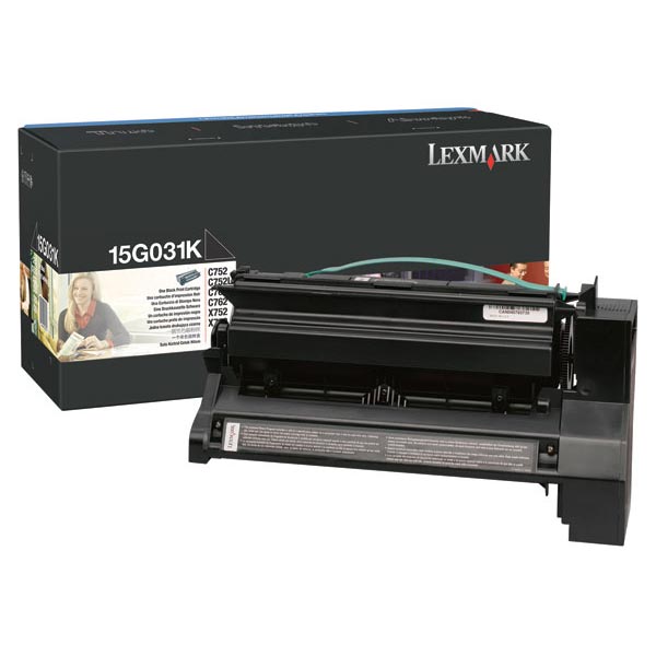 Lexmark 15G031K OEM Black Print Cartridge