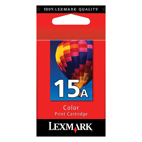 Lexmark 18C2100 (Lexmark #15) OEM Tri-Color Inkjet Cartridge