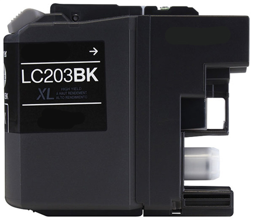 Premium LC-203Bk Compatible Brother Black Inkjet Cartridge