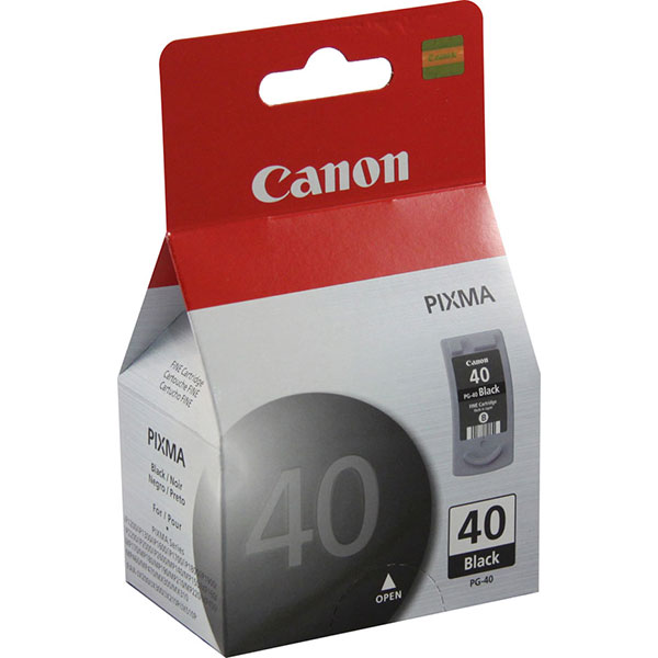 Canon 0615B002 (PG-40) OEM Black Inkjet Cartridge