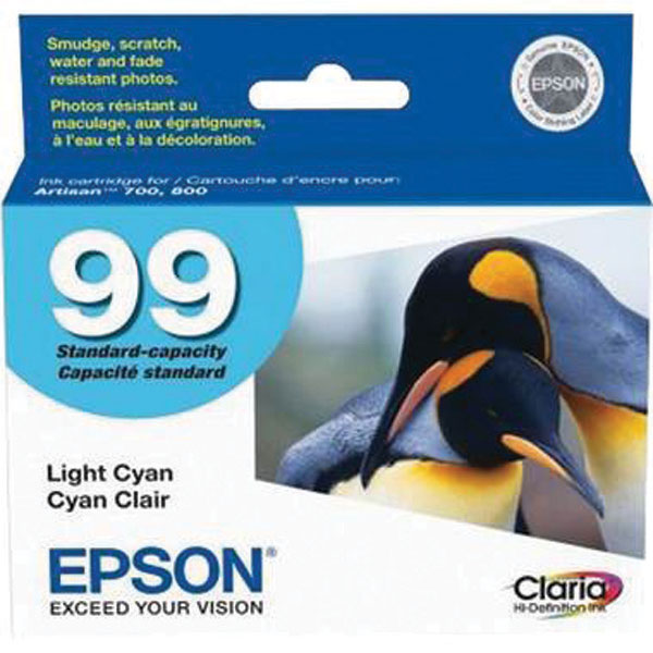 Epson T099520 (Epson 99) OEM Light Cyan Inkjet Cartridge