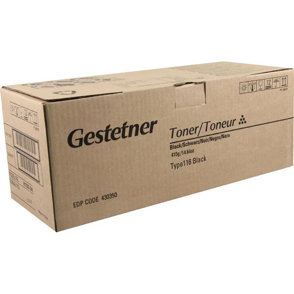 Gestetner 89875 (Type 116) OEM Black Toner Cartridge