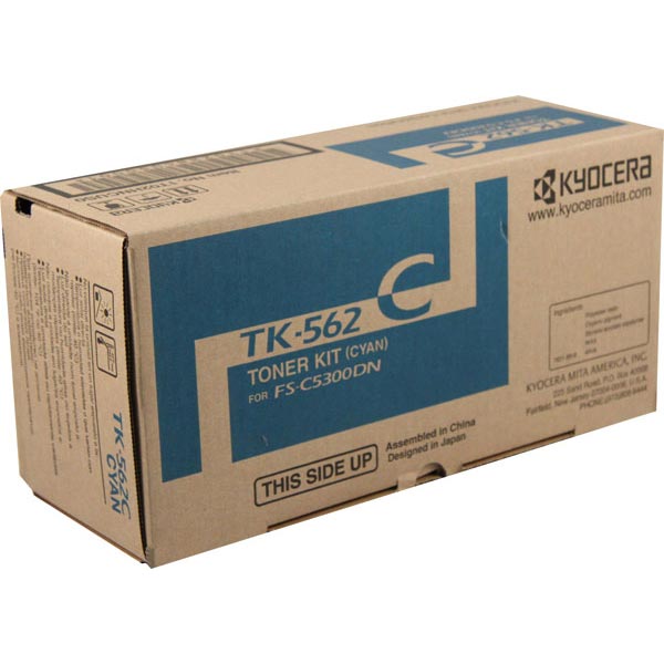 Kyocera Mita 1T02HNCUS0 (TK-562C) OEM Cyan Toner Cartridge