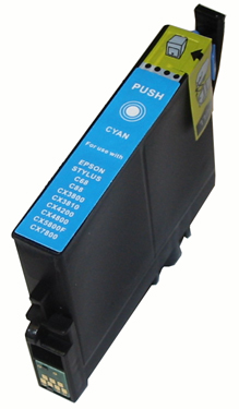 Premium T060220 (Epson 60) Compatible Epson Cyan Inkjet Cartridge