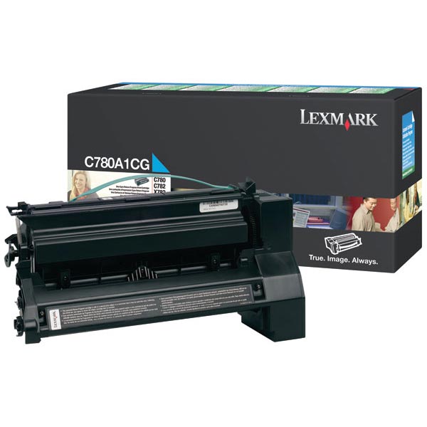 Lexmark C780A1CG OEM Cyan Print Cartridge