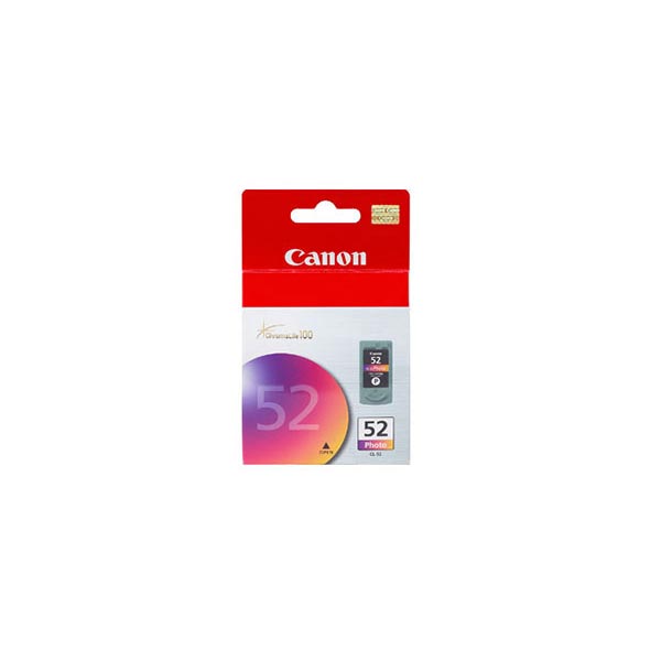 Canon 0619B002 (CL-52) OEM Tri-color Inkjet Cartridge